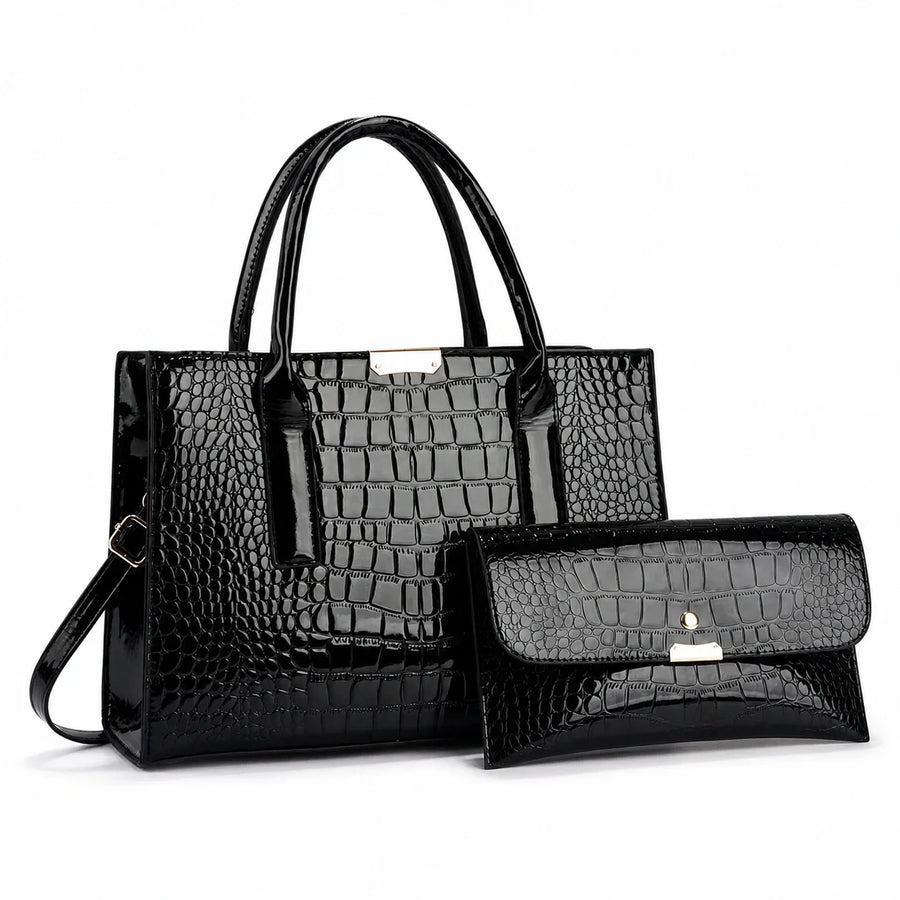 PU Leather Handbag Set - Mira